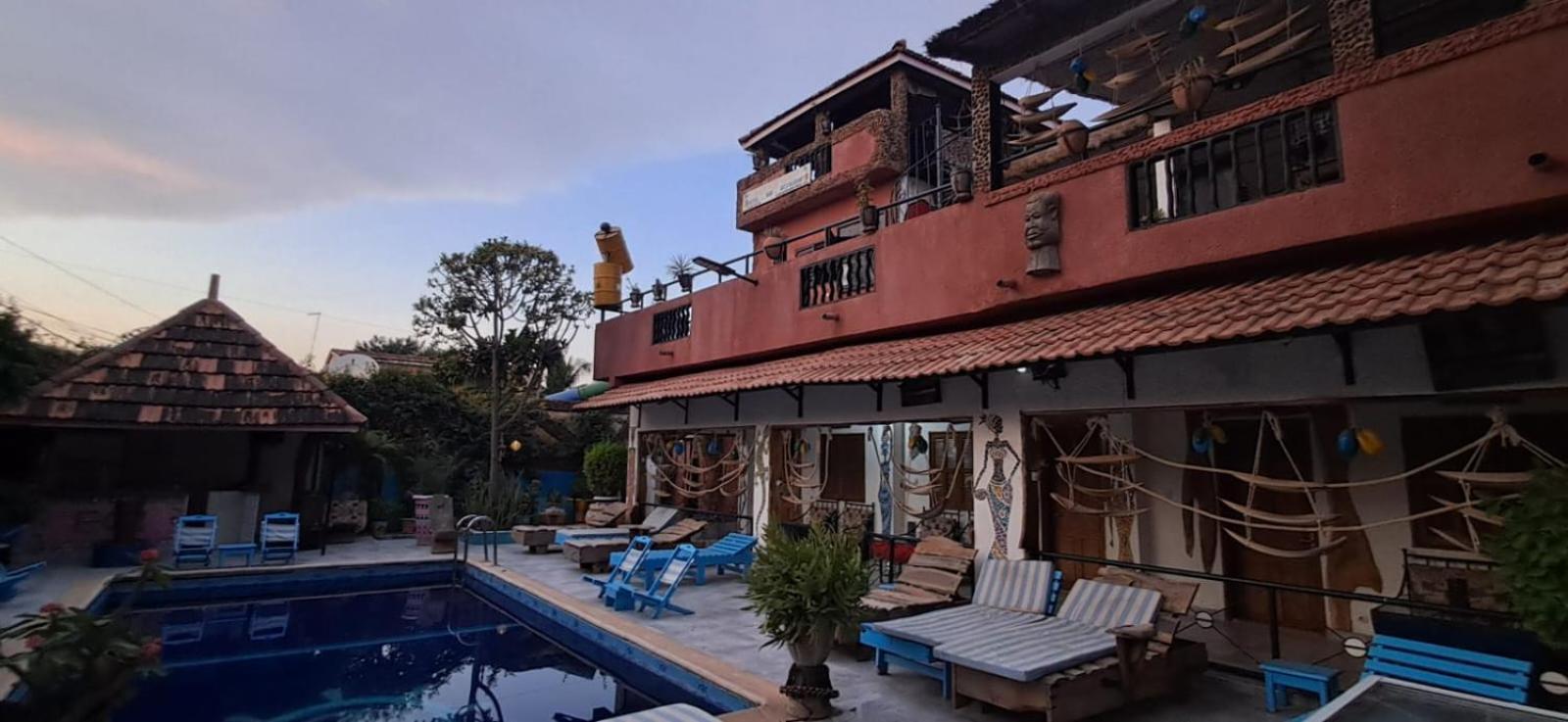 Auberge Khady Saly Portudal Buitenkant foto