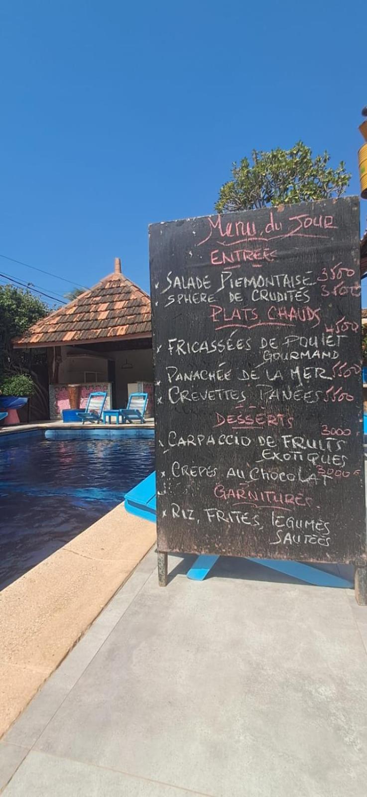 Auberge Khady Saly Portudal Buitenkant foto